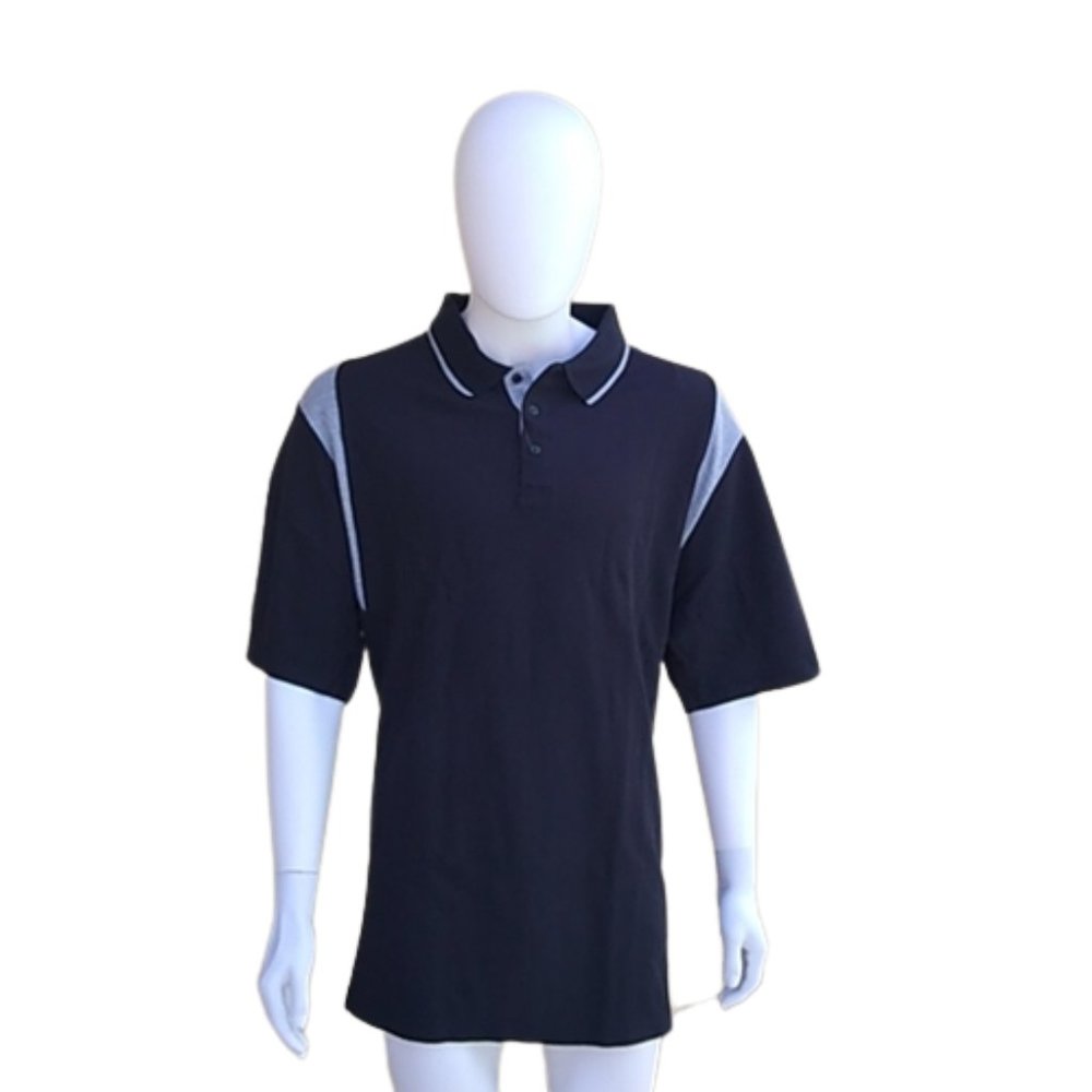 NWT Devon & Jones Men's Sporty Drytec 20 Performance Colorblock Polo - Size 3XL - Picture 1 of 6